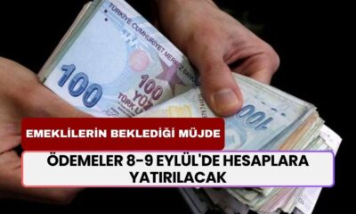 Emeklilerin Beklediği Müjde! Ödemeler 8-9 Eylül'de Hesaplara Yatırılacak