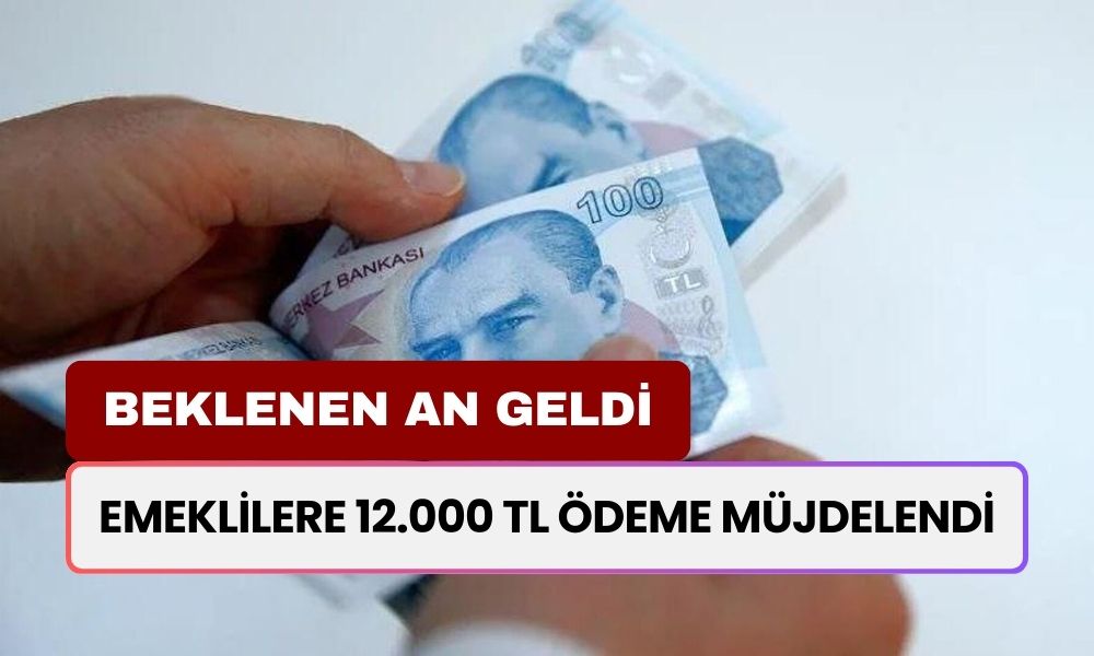 Emeklinin Beklediği Müjde Geldi! Halkbank, İstisnasız Tüm Emeklilere 12.000 TL Ek Ödeme Veriyor