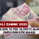 12.500, 13.750, 14.350 TL Alan Emeklinin Kök Maaş Formülleri Netleşti! En Düşük Emekli Maaşı Bu Rakam...