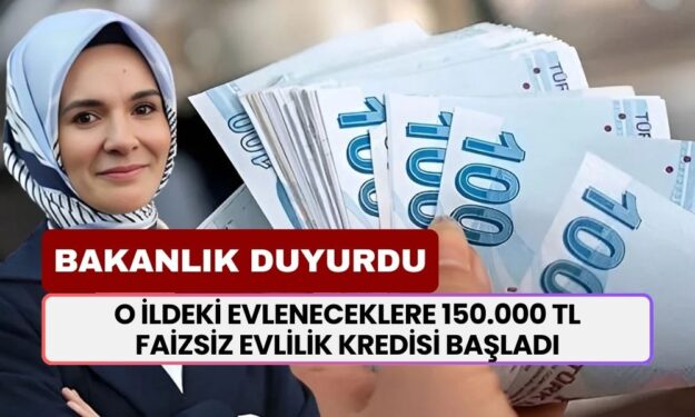 Evlenecek Gençler Dikkat! Bir Şehre Daha Faizsiz Kredi Desteği Verilecek