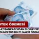 Ziraat Bankası'ndan Büyük Fırsat: 1 Günde 100 Bin TL Nakit Ödeme!