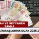 Emekli Maaşlarına Ocak 2025 Zammı! SSK ve Bağ-Kur Emeklileri Ne Kadar Zam Alacak?