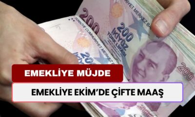 SSK ve BAĞKUR Emeklilerine Müjde! Ekim’de Emekliye Çift Ödeme Yapılacak