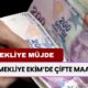 SSK ve BAĞKUR Emeklilerine Müjde! Ekim’de Emekliye Çift Ödeme Yapılacak