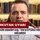 Özgür Demirtaş’tan Korkutan Uyarı: "En Kötüsü Henüz Gelmedi!" Diyerek Açıkladı