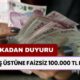 Bankadan Duyuru! 18 Yaş Üstü Vatandaşlara FAİZSİZ 100.000 TL Kredi Verecek