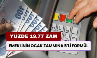 EMEKLİNİN OCAK ZAMMINA 5’Lİ FORMÜL! SSK ve Bağ-Kurlunun Ocak maaşı ne kadar olacak? Yüzde 19.77 zam...