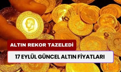 Altın Rekor Tazeledi! 17 Eylül Güncel Altın Fiyatları 