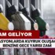 DEPOYU FULLEYİN! Benzine Gece Yarısı Zam Geliyor