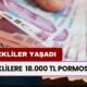 Emeklilere Rekor Ödeme: 3 Yıl Kalma Sözünüze 18.000 TL Pormosyon