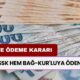 Hem SSK Hem BAĞ-KUR'luya Ödenecek! Emekliye Çifte Ödeme Kararı