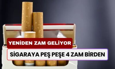 Sigaraya Peş Peşe 4 Zam Birden! Paketi 100 TL'ye Yaklaştı