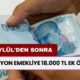 16 Milyon Emekliye Ödeme! 10 Eylül'den Sonra Maaş Alan Emeklilere 18.000 TL Yatacak