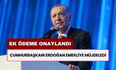 Cumhurbaşkanı Erdoğan, 13 Milyon Emekliye ONAYLADI! 10 Bin TL Ek Ödeme Başlıyor