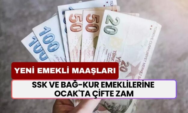 SSK ve Bağ-Kur Emeklilerine Ocak'ta Çifte Zam: Zam İçin Masadaki Formül! Zam ve Refah Payı Ne Kadar Olacak?