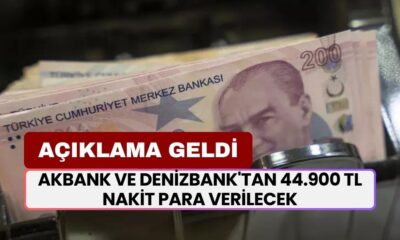 Akbank ve Denizbank'tan 44.900 TL Nakit Para Verilecek! Borç Kapatma Kredisi Başladı