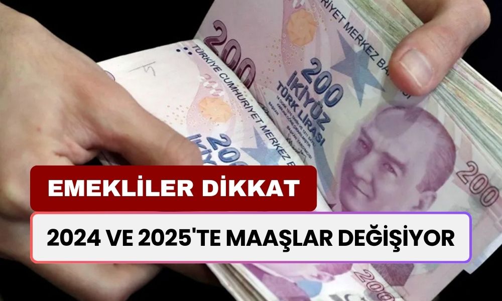 Emekliler Dikkat! 2024 ve 2025'te Maaşlar Değişiyor: Yeni Düzenleme Neler Getirecek?