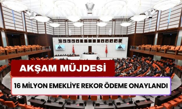 16 Milyon Emekliye REKOR DESTEK! Onaylandı! Hesaplara 70.000 TL Yatacak