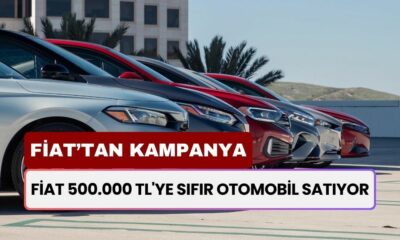 Fiat 500.000 TL'ye SIFIR OTOMOBİL Satıyor! Satın Almak İçin Son Günler!