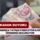 Hesabınıza Yatmayı Bekleyen 6.000 TL Ödemeniz Bulunuyor