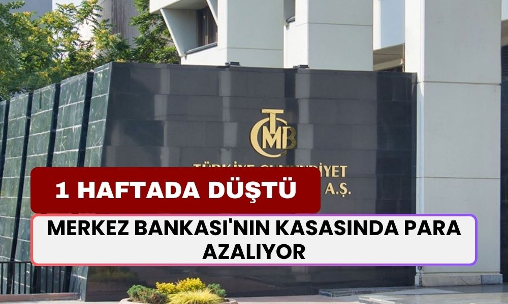 Merkez Bankası'nın Kasasında Para Azalıyor