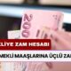 VE AÇIKLANDI! Emekli Maaşına Üçlü Zam! İşte Milyonların Beklediği Emekliye Zam Hesabı