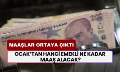 12.500 TL,13.250 TL, 14.400 TL ve Üstü Maaş Alan Emeklilerin Yeni Maaşı Ortaya Çıktı