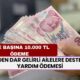 PTT'den Dar Gelirli Ailelere Destek ve Yardım Ödemesi! Aile Başına 10.000 TL Nakit Yatırılacak