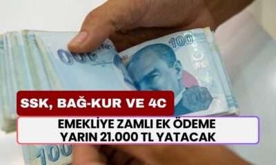 Emekliye ZAMLI EK ÖDEME! Yarın 08.30’dan itibaren 21.000 TL yatacak