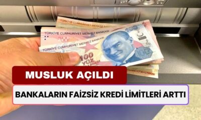 Musluk Açıldı! Yeni Rakam 50.000 TL! Bankaların Faizsiz Kredi Limitleri Yükseldi