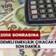 Kademeli Emeklilikte Son Dönemece Girildi! 1999-2008 Arası SGK Girişliler İçin Erken Emeklilik Sürprizi