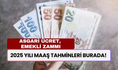 Yeni Asgari Ücret 24 Bin TL Mi? 2025 Yılı Maaş Tahminleri Burada! Zamlı Emekli Maaşı