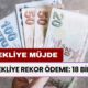 Emeklilere Sevindirici Haber Saat 13.45'te Geldi! Yeni Rekor 18.000 TL Oldu