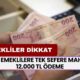 Emeklinin Cebini Denizbank Dolduracak! Tüm Emeklilere Tek Sefere Mahsus 12.000 TL Yatırılacak