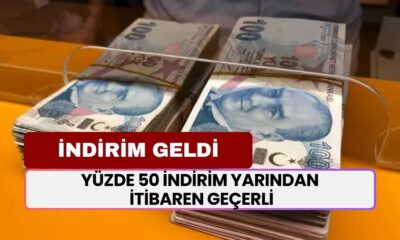 Fırından Sıcak Sıcak Yüzde 50 İndirim Çıktı! Yarından İtibaren Geçerli