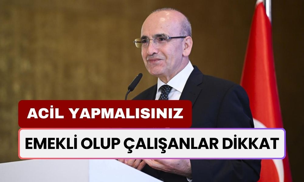 Emekli Olup Çalışanlar Dikkat