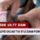 Emekliye Ocak'ta 5’li Zam Formülü! SSK ve Bağ-Kurlunun Ocak Maaşı Ne Kadar Olacak? Yüzde 19.77 Zam...