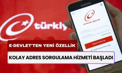 e-Devlet'ten Yeni Özellik! Kolay Adres Sorgulama Hizmeti Başladı