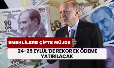 Emeklilere Çifte Müjde! 24-25 Eylül’de Rekor Ek Ödeme Yatırılacak