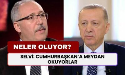 Abdulkadir Selvi Sert Çıktı! Cumhurbaşkanı Erdoğan'a, Bu Bir Meydan Okumadır