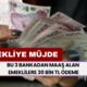 Emekli Maaşı Bu 3 Bankadan Alan Emeklilere Müjde! Tek Sefere Mahsus 30.000 TL Verilecek