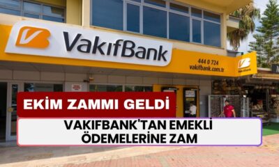 Vakıfbank'tan Emekli Ödemelerine Zam! 3 Yıl Kalma Sözü Verene Ekim Ayında 12.000 TL İkramiye