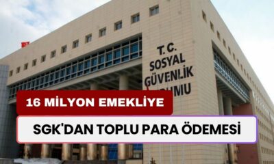 SGK'dan Toplu Para Ödeme Kararı: SSK, Bağ-Kur ve Tüm Emekliler Nakit Paraya Kavuşacak