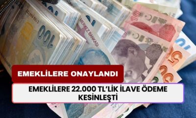 22.000 TL Ek Ödeme Sadece EMEKLİLERE Yatacak! Başvurmayan Pişman Olur