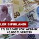 Akbank Faizleri Sıfırladı! Nakit İhtiyacı Olana 45.000 TL Sıfır Faizli Kredi Verecek