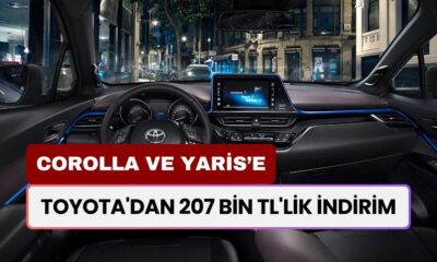 Toyota'dan 207 Bin TL'lik İndirim... Otomobil Alacaklar Corolla ve Yaris Modellerine Bakmadan Geçmesin