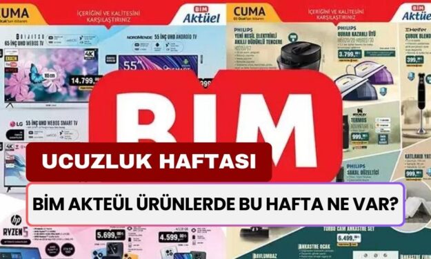 BİM Ev Hanımlarını Dinleyip Satmaya Başladı! Çok İstenen İki Makina Bu Fiyata Satışta