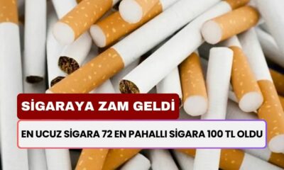 Sigaraya Eylül Zammı! En Ucuz Sigara 72 En Pahallı Sigara 100 TL Oldu