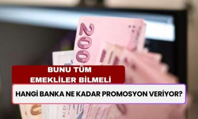 Hangi Banka EMEKLİYE Ne Kadar Promosyon Veriyor? Banka Banka Yeni Promosyon Miktarları