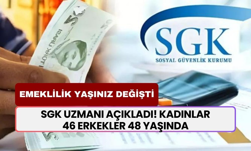 Bunu Mutlaka Öğrenin: Erken Emeklilik Nasıl Mümkün? SGK Uzmanı Açıkladı! Kadınlar 46 Erkekler 48 Yaşında...